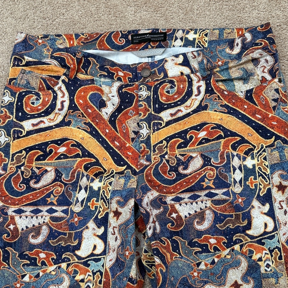 Peruvian Connection Sumatra Abstract Multicolor H… - image 4